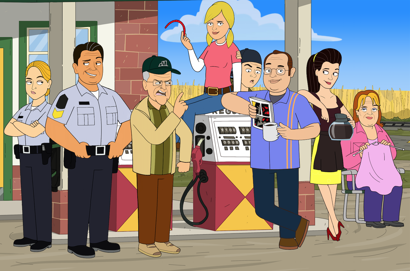 Breaking News! Corner Gas Animated now available bitesized! Corner Gas