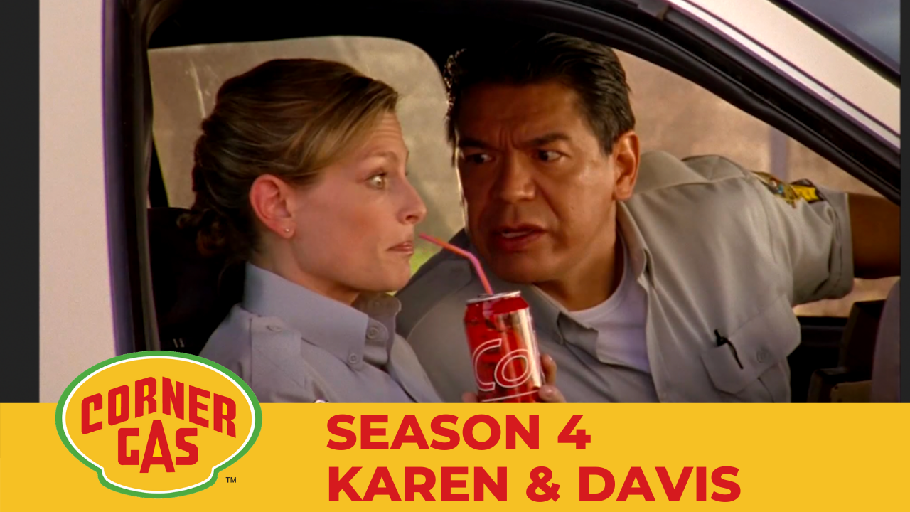 Corner Gas Season 4 Karen & Davis