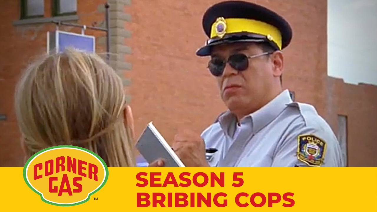 Corner Gas Season 5 Bribing Cops Clip